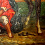 Arab saddling a horse - Eugene Delacroix - part 3